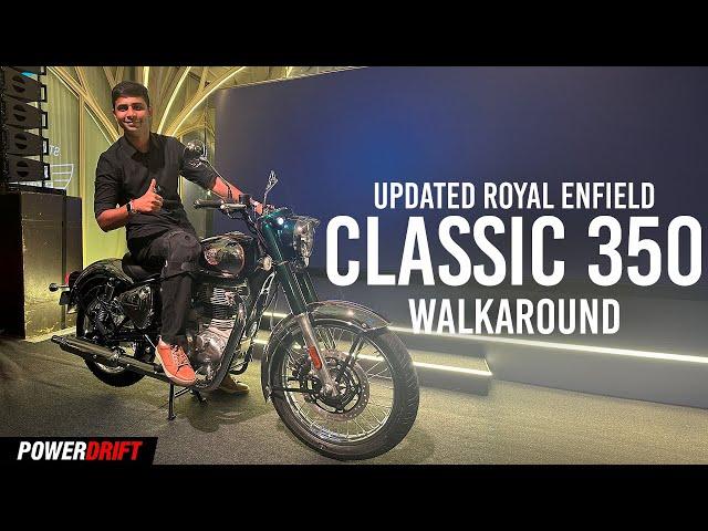 The Updated Royal Enfield Classic 350: All You Need To Know | PowerDrift QuickEase