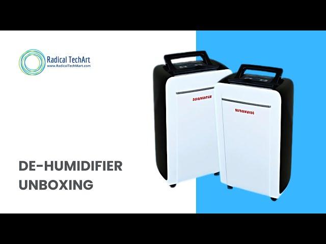 De-humidifier Unboxing RadicalTechArt I RadicalTalks I RadicalTechMart