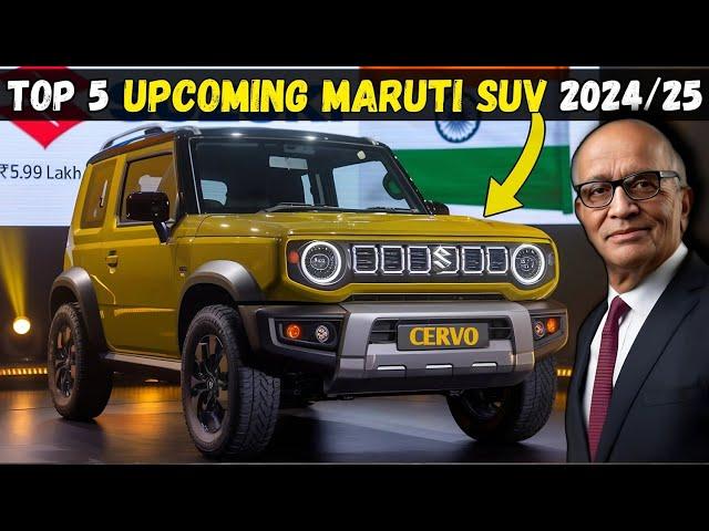 Top 5 Upcoming Maruti Suzuki Cars in India 2024