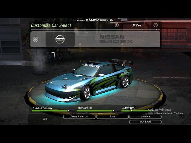 Nissan 240SX Tuning | NFS Underground 2