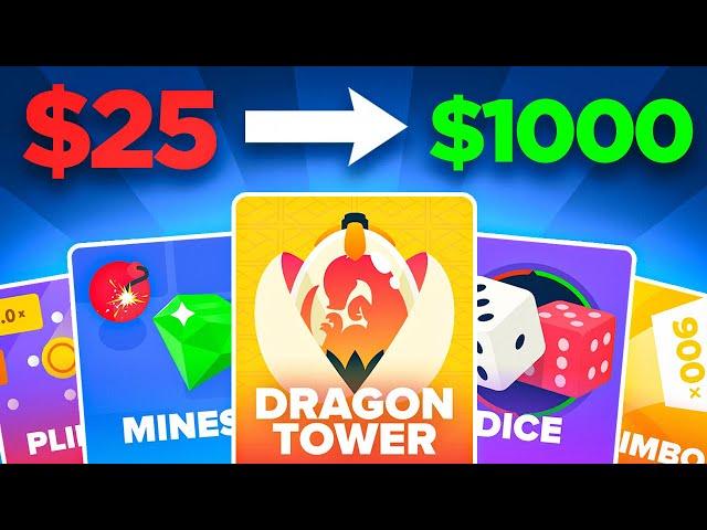 The $1000 Dragon Tower Challenge - Stake