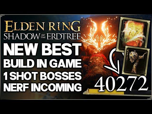 Shadow of the Erdtree - New Actually OVERPOWERED Damage Combo - Best Build Guide - Elden Ring DLC!