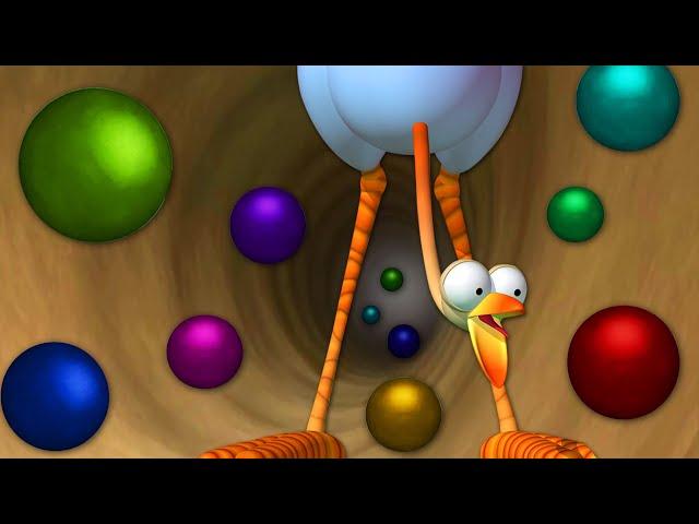 Ostrich Rolling In The African Jungle | Funny Animal Cartoon For Kids | Gazoon - Official Channel