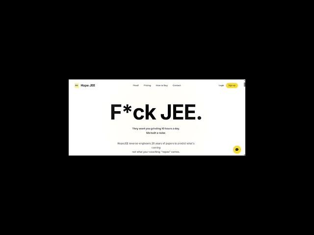 JEE Is Rigged. This AI Tool Is Your Only Way Out.| Hopejee.shop|  #jee #jeemain #jeeprep