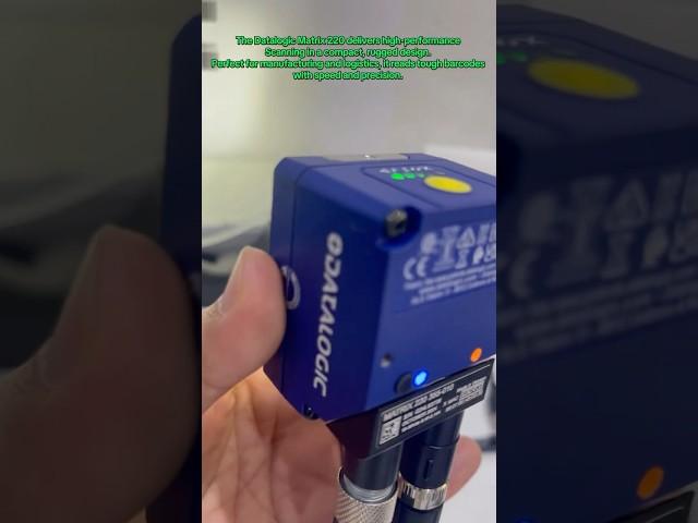 The Datalogic Matrix 220 delivers high-performance 2D scanning in a compact, rugged design.