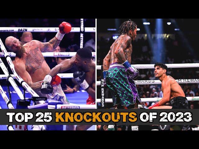 Boxing's Top 25 Knockouts Of 2023!