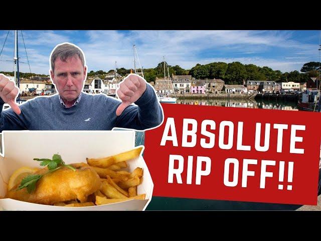 I Review RICK STEIN'S FISH AND CHIPS - ABSOLUTE RIP OFF!