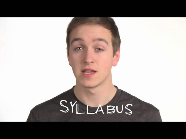 What's a Syllabus?