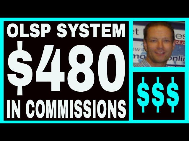 OLSP System Review - $480.00 In Commissions - No Monthly Membership Costs.