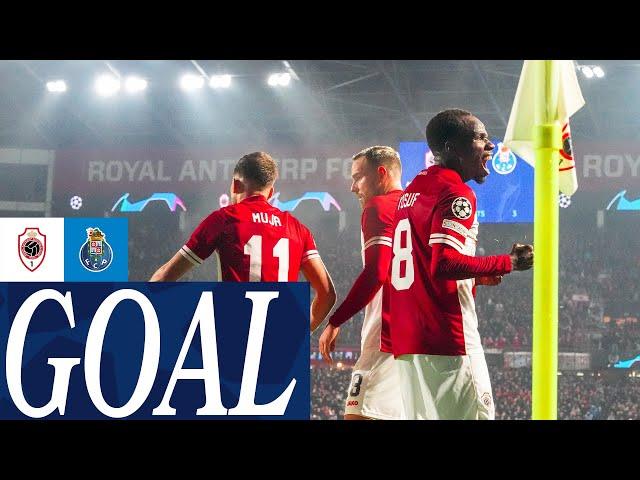 GOAL ALHASSAN YUSUF | R Antwerp FC 1-4 FC Porto | UEFA Champions League Game 3 | 2023-2024