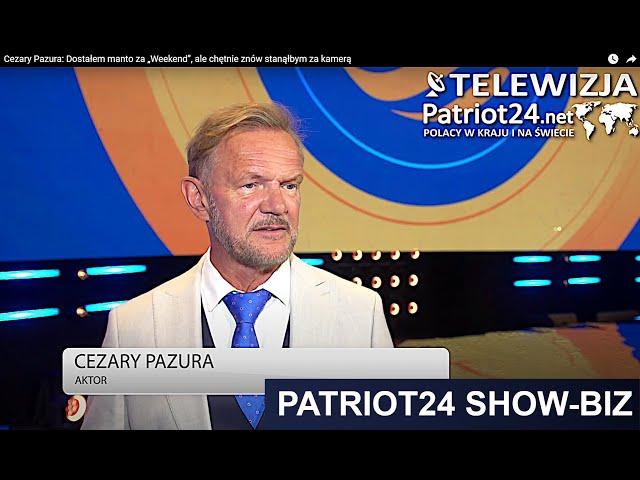 Cezary Pazura: Dostałem manto za „Weekend”, ale chętnie znów stanąłbym za kamerą