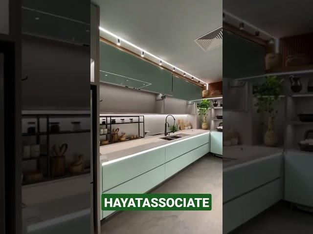 Kitchen Interior #shorts #houseplan #shortvideo #hayatassociate