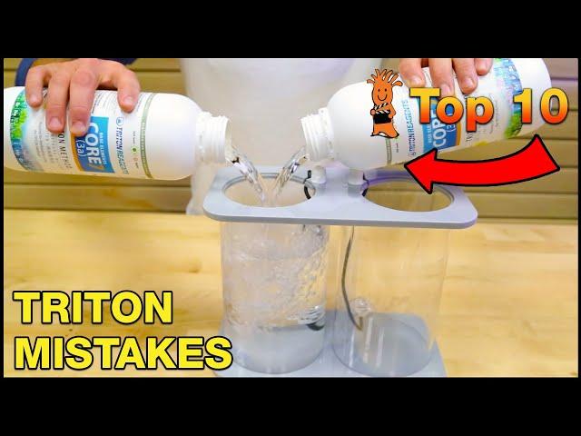 Triton Method Reefing Mistakes. Simple Reef Tank Dosing Explained Through Our Own Fails!