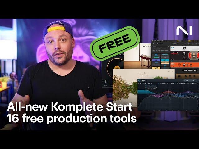 Exploring the all-new Komplete Start free plugin bundle | Native Instruments