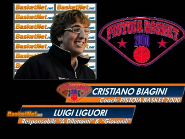 Intervista a ... Cristiano Biagini post Pistoia Basket-Basket Leoncino