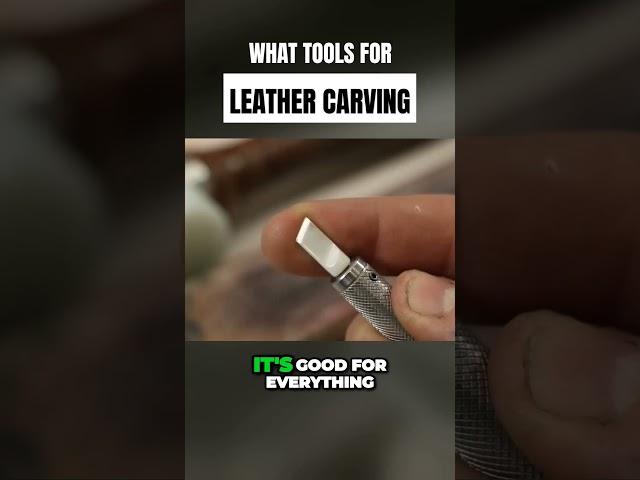 What TOOLS do you need to start Leather Carving? #leathercraft  #leathercarving #diy #tools