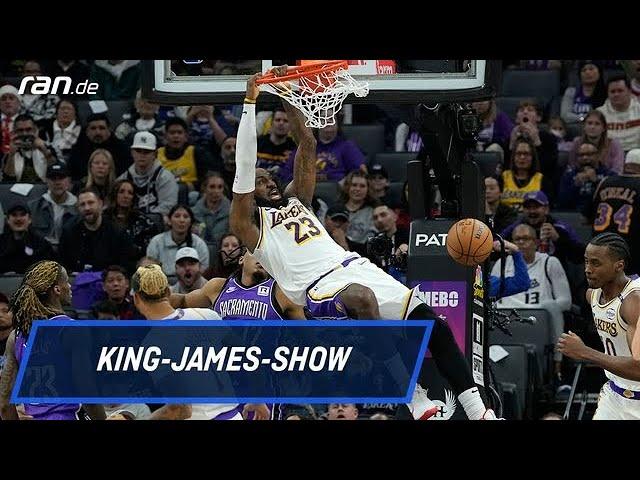 NBA-Highlights: LeBron-Show bei Sieg gegen Rivalen