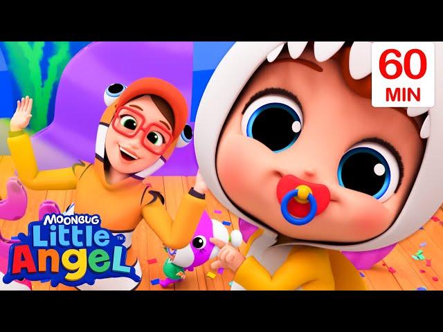 Baby Shark (Baby John Edition) Bingo and Baby John | Little Angel Nursery Rhymes and Kids Songs