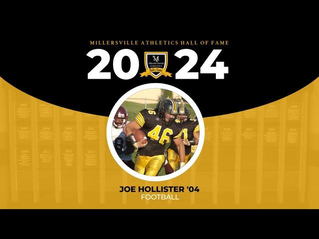 2024 Millersville Athletics Hall of Fame: Joe Hollister