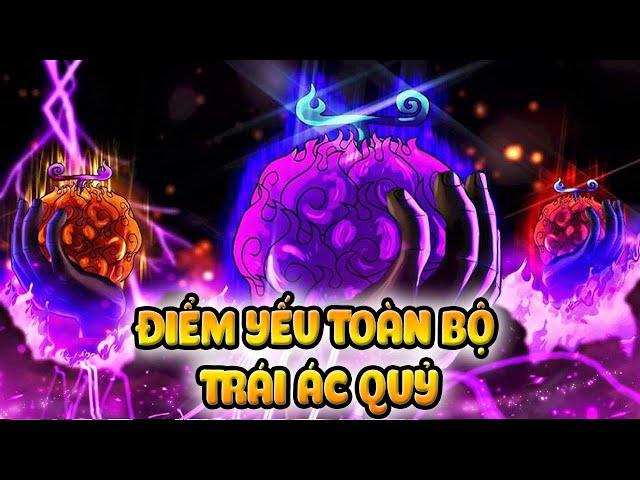 Phân Tích Điểm Yếu Toàn Bộ Trái Ác Quỷ One Piece