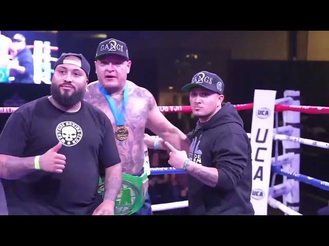 UCA Jr Heavyweight Title Fight - Juan Moreno, Tulare Police Dept,  vs Efrain Moreno, LAPD - Rematch