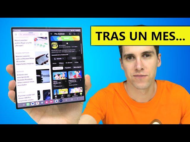 ¿TIENE SENTIDO un Móvil PLEGABLE? Galaxy Fold 6, review en español