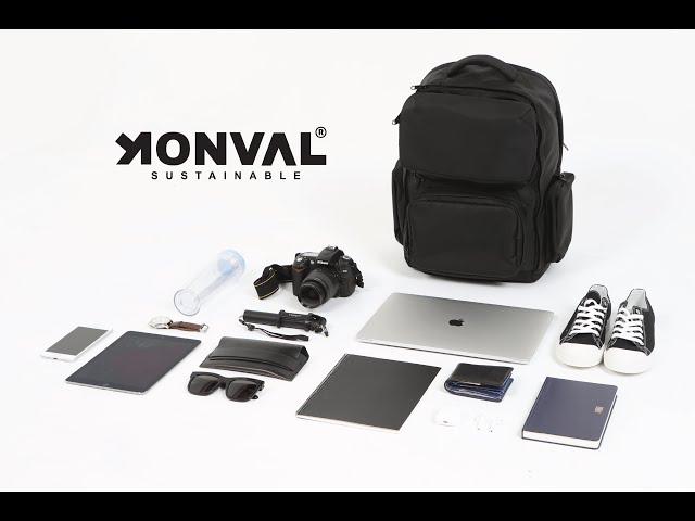 KONVAL A-BAG 콘벨 에이백 - 백팩 + 크로스백  2in1 기능성 Backpack