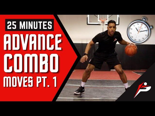 25 Min. Dribbling Workout | Workout #17 - Advance Combo Moves (Part 1) | Pro Training Basketball