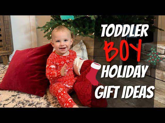 Toddler Boy Christmas Gift Ideas | Holiday Gifts For Toddler Boys | Amber Unraveled