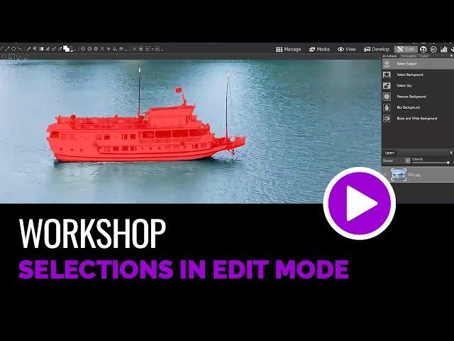 Methods of Selection in Edit Mode