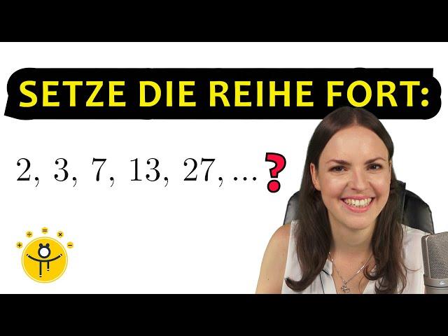 Einstellungstest LOGIK – Zahlenreihen lösen, Logisches Denken trainieren