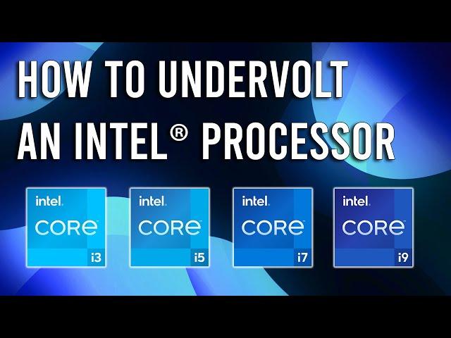 Lower Intel CPU Temps for Free (Undervolting Guide)