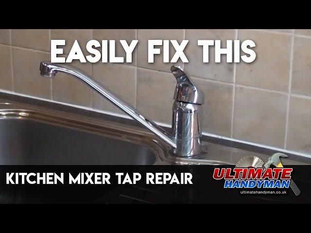 Kitchen mixer tap repair