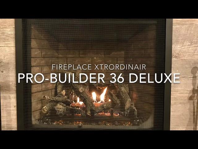 Fireplace Xtrordinair Pro-Builder 36 Deluxe