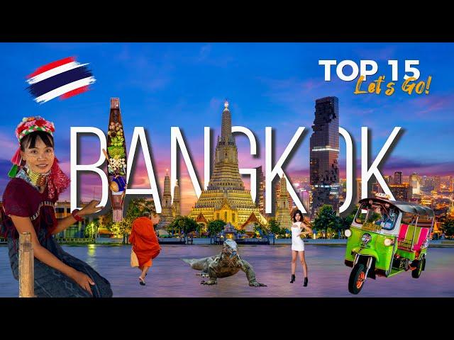  Top 15 Most Amazing Places in Bangkok! Walking Thailand 4K