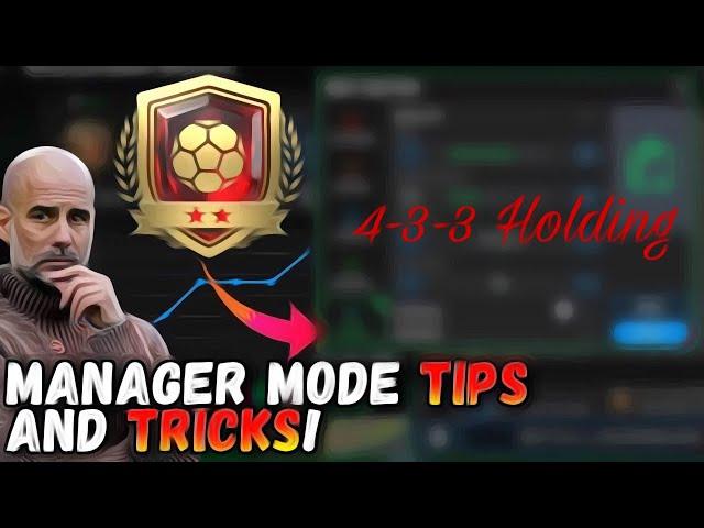 BEST Tactics For Manager Mode in FC MOBILE! How To Reach FC CHAMPION !#fcmobile #fifamobile