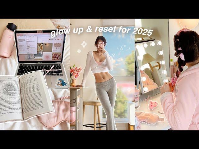 how to ACTUALLY level up your life 2025 15 healthy habits, my fitness journey, reset, goal setting