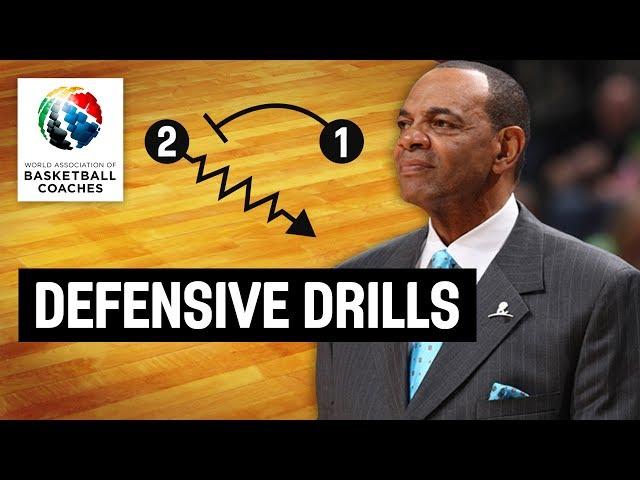 Defensive Drills - Lionel Hollins Brooklyn Nets - Basketball Fundamentals