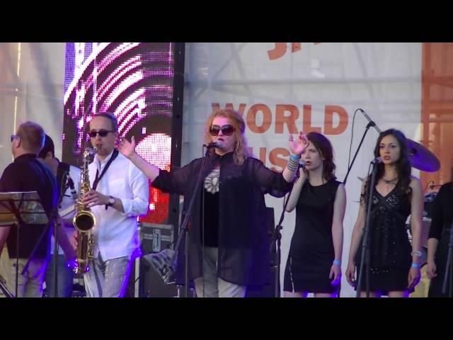 Olga Ponomareva, Russian Janis Joplin, live at PetroJazz 2016, St Petersburg, Sat July 2 2016 part 1