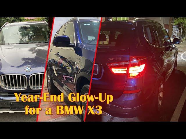 BMW X3 Year-End Glow-Up | Paint Correction + Spray Ceramic Coating!