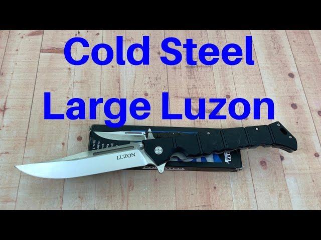 Cold Steel Luzon Large linerlock flipper knife   Actually pretty useful !!