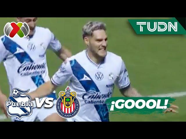 ¿Gol? ¡Golazo de Emiliano Gómez! | Puebla 1-0 Chivas | Liga Mx -AP2024 - J14 | TUDN