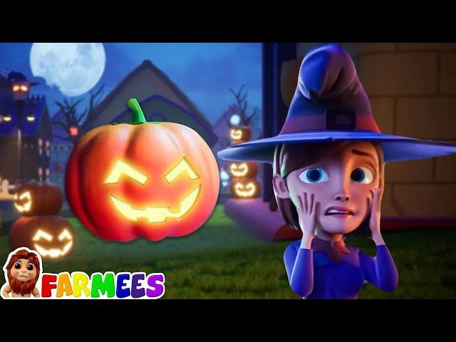 Scary Pumpkin, Halloween Rhymes, Spooky Cartoon Videos