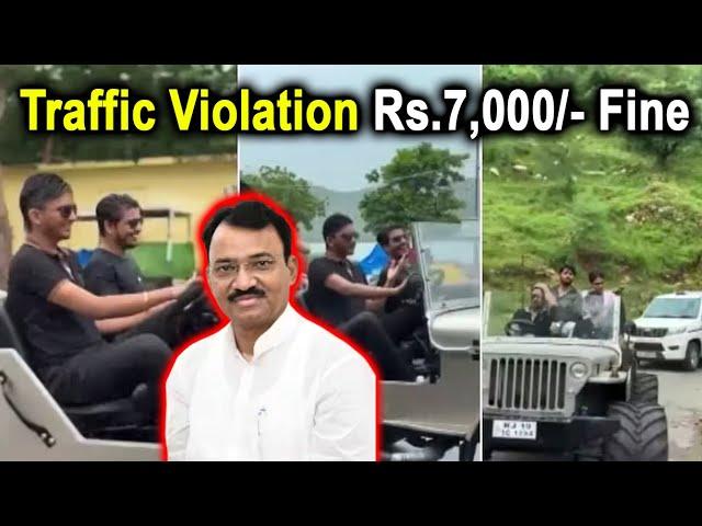 He is a child, still young; Rajasthan Deputy CM after son fined Rs 7,000 for Traffic Violations