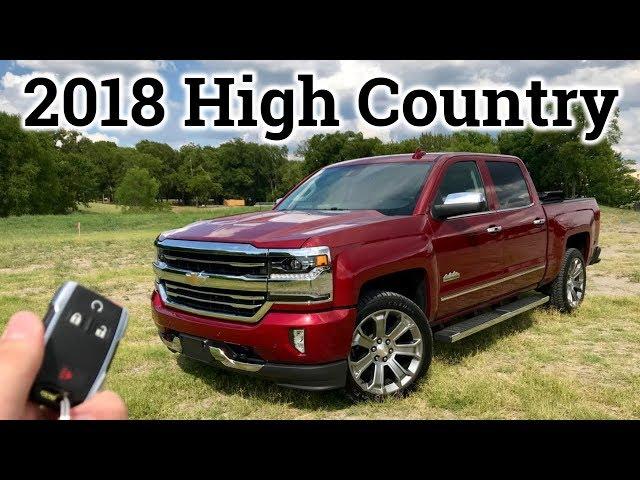 Review: Here's What You Get With The 6.2 V8 2018 Chevy Silverado High Country