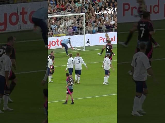 Carlos Tevez treating Soccer Aid like the Champions League!