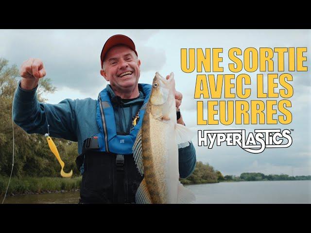 Pêche des carnassiers avec les leurres Hyperlastics