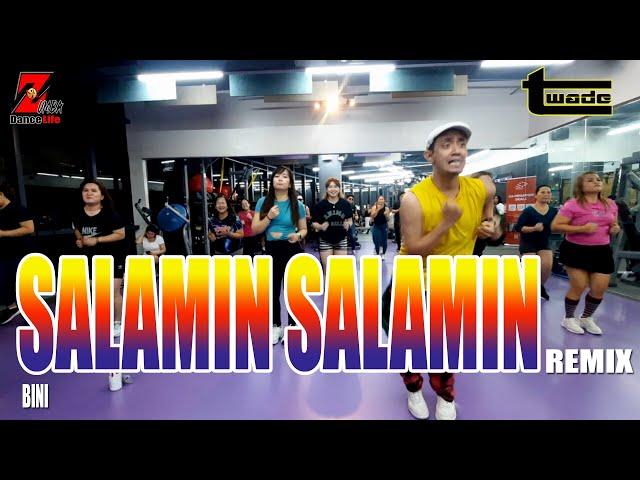 SALAMIN SALAMIN remix - BINI | Zumba | Ppop | dance workout | dance fitness | Coach tOLits