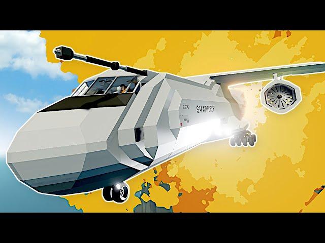 Nuke Survival inside a Plane! - Stormworks Multiplayer Gameplay