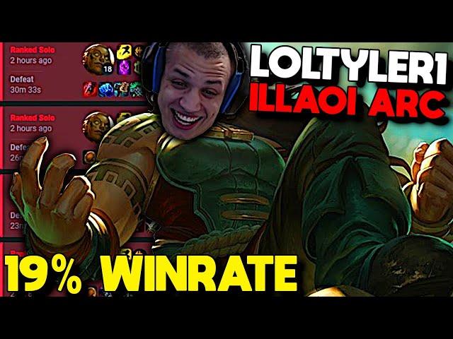 Tyler1 THE WORST ILLAOI ONE TRICK | loltyler1 Illaoi Arc Best Moments